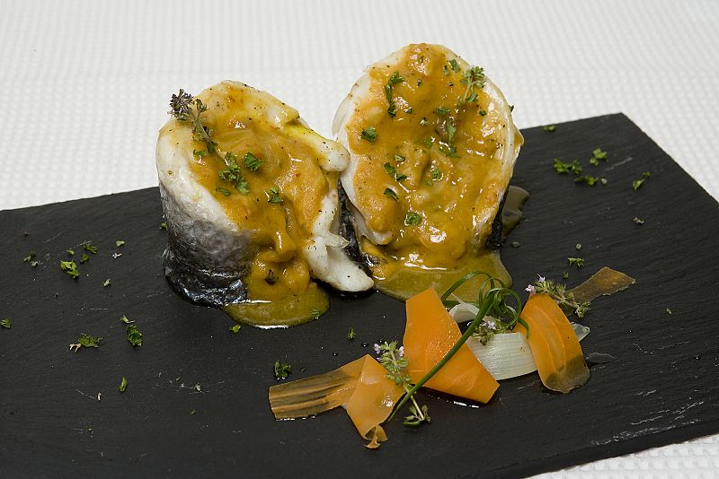 MasterChef - Tronco de dorada relleno de bechamel de zarzuela