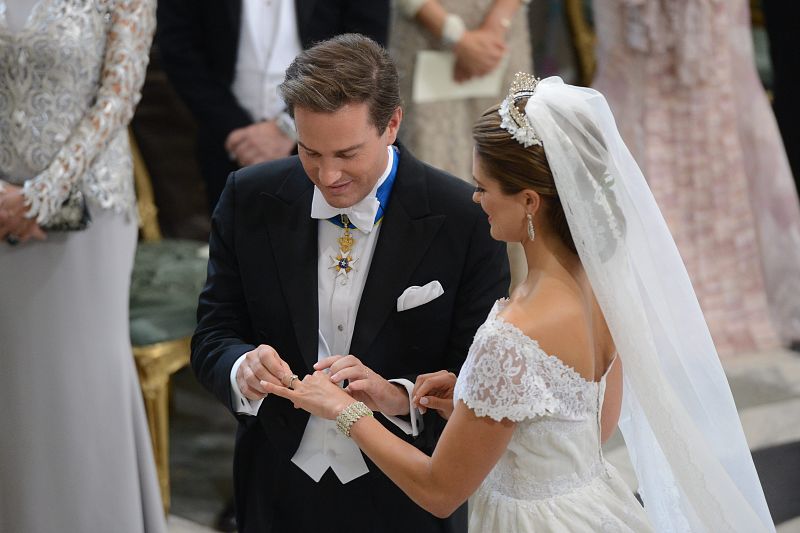 La princesa Magdalena junto a su marido Christopher O'Neills.