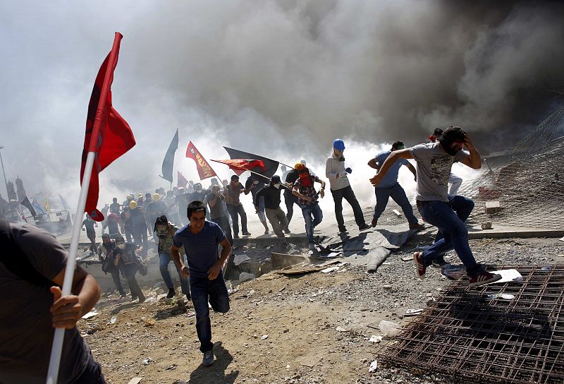 Desalojo de la plaza Taksim de Estambul