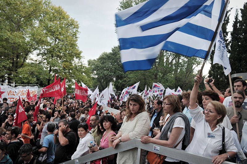 Huelga general en Grecia