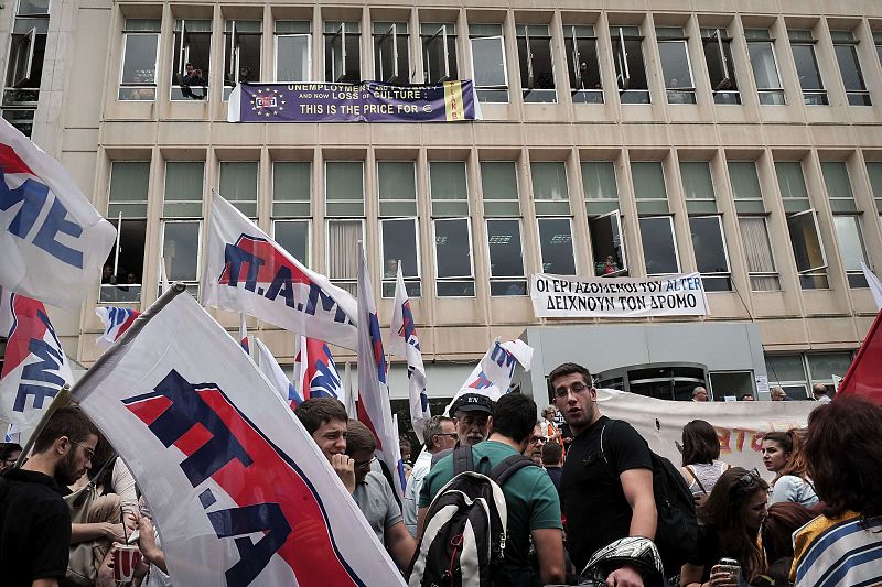 Huelga general en Grecia