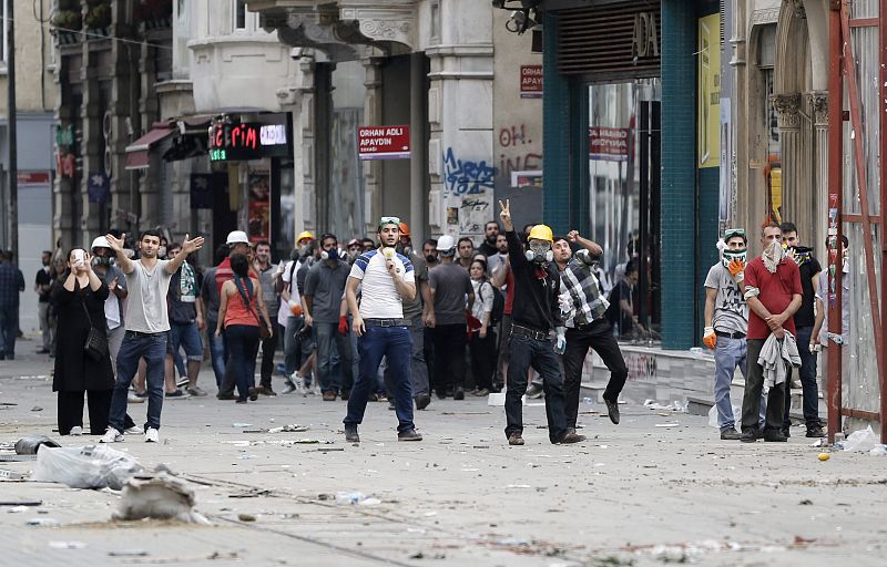 Demonstrations in Istanbul