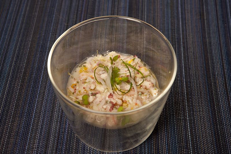 MasterChef - Ceviche de gambas, pulpo y pescado