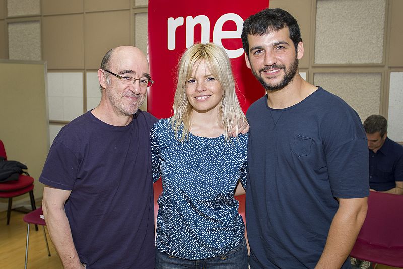 Álex Angulo, Lluvia Rojo y Fran Perea.
