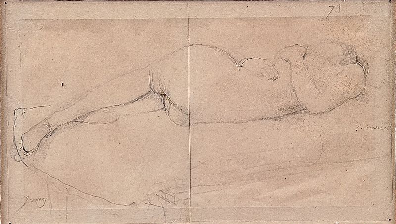 "Mujer estirada", de Jean-Auguste-Dominique Ingres, 1808