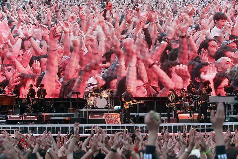 CONCIERTO DE  BRUCE SPRINGSTEEN EN GIJÓN