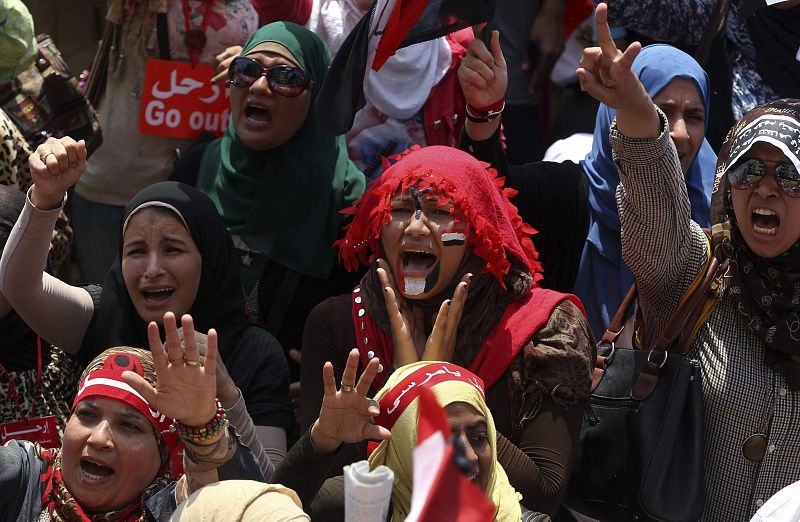 PROTESTAS EN EL CAIRO CONTRA MURSI