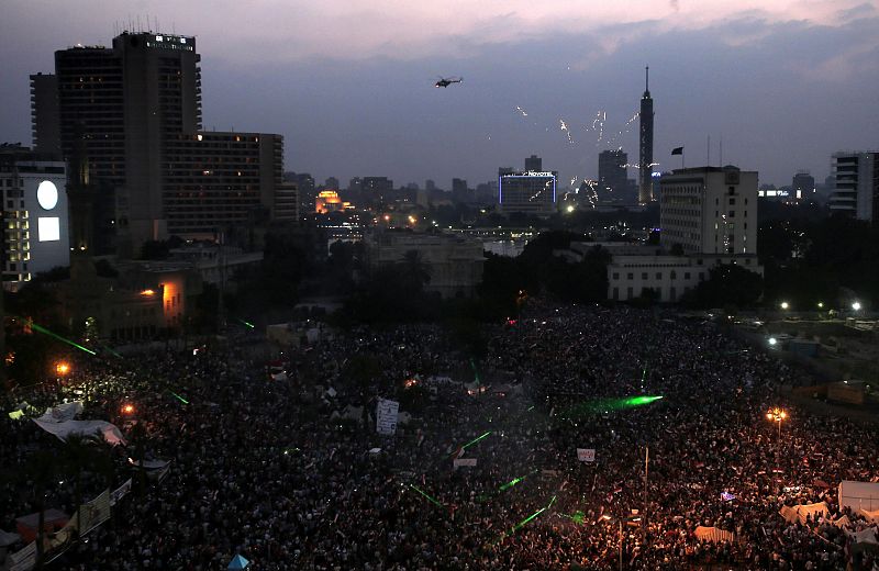 PROTESTAS EN EL CAIRO CONTRA MURSI