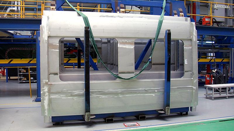 Cómo se fabrican vagones de metro