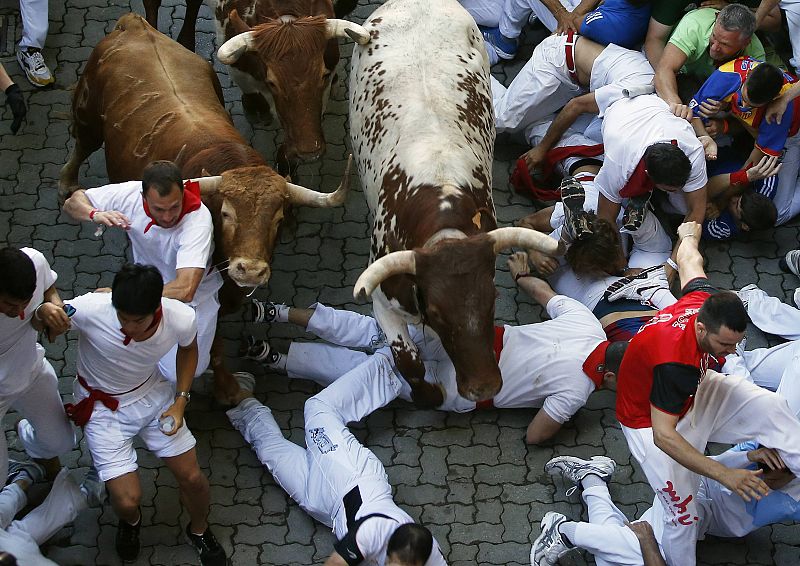 Primer encierro Sanfermines 2013