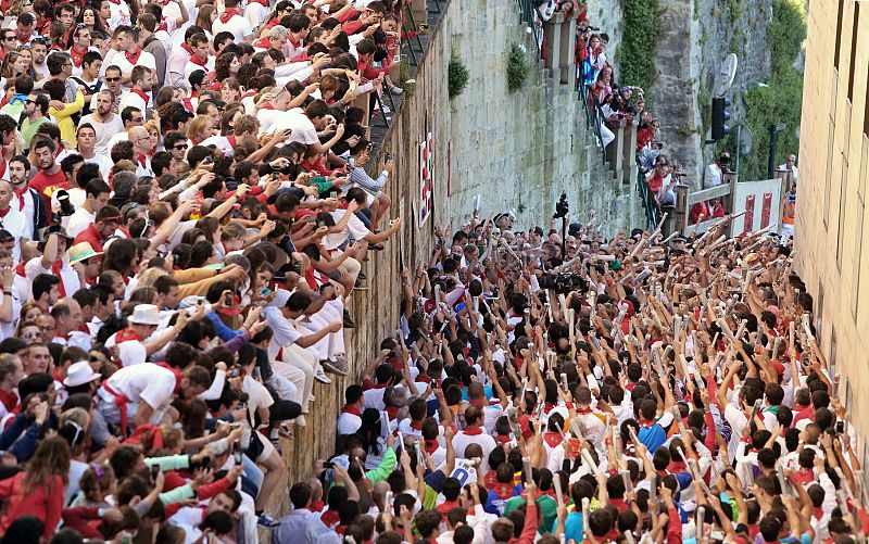 PRIMER ENCIERRO DE LOS SANFERMINES