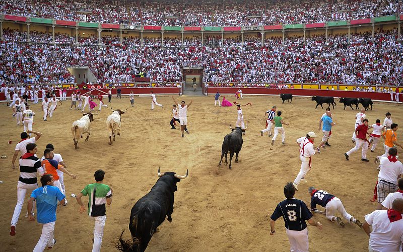 Los toros de Dolores Aguirre entran a la plaza