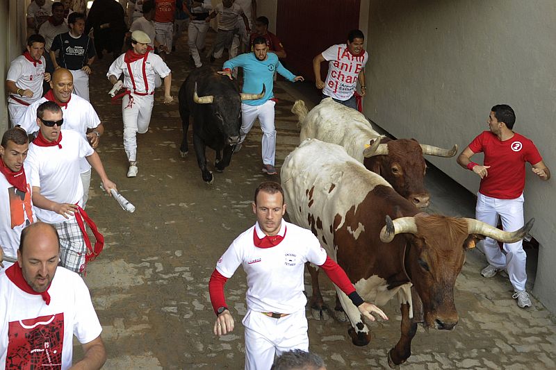 Segundo encierro de San Fermín 2013