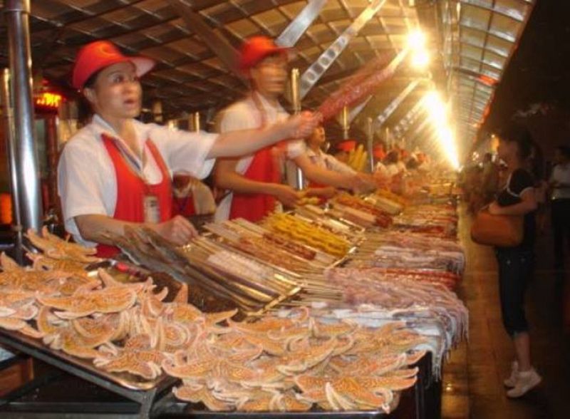 Un mercado de Pekín