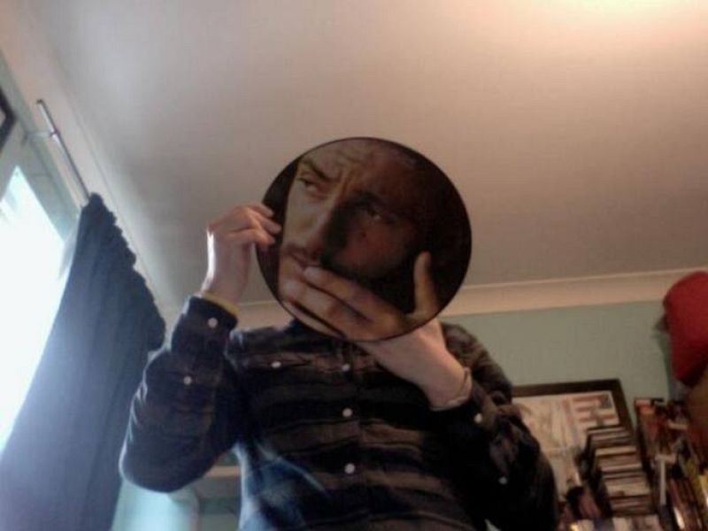  Thomas con la cara de bruce springsteen