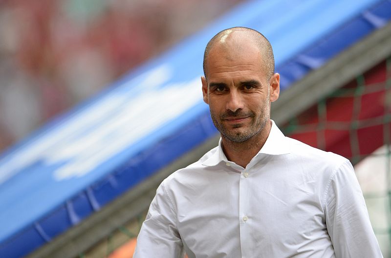 Guardiola acude a su nuevo banquillo, el del Bayern de Múnich.
