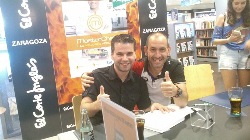 MasterChef - Gira de la firma de libros