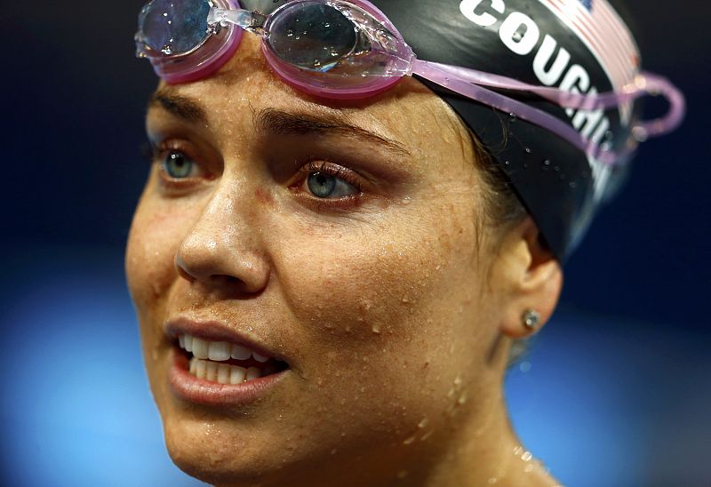 La siempre versátil Natalin Coughlin, la nadadora que más medallas tiene en la historia de los Mundiales de Natación.