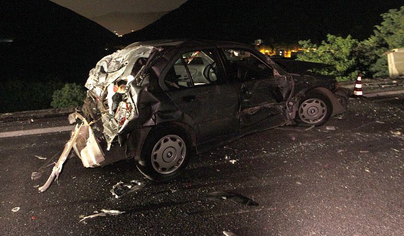 En el accidente también se ha visto involucrado un turismo