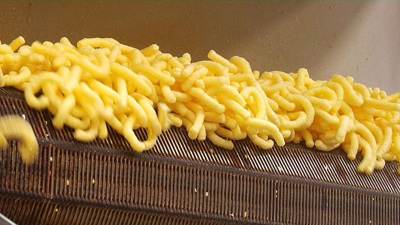 La elaboración de gusanitos