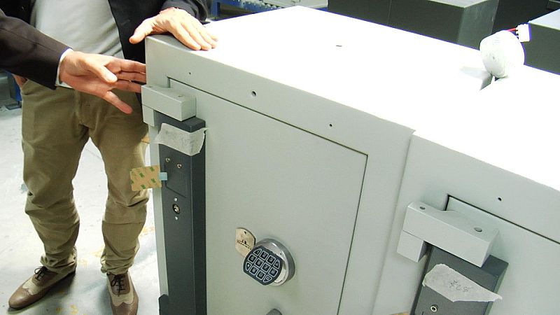 La fabricación de cajas fuertes
