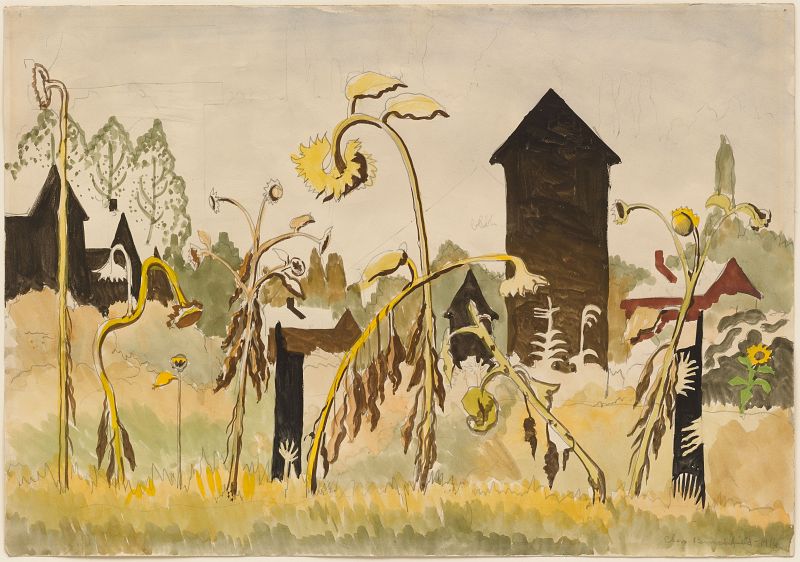 'Rogues' Gallery' (1916). Charles Burchfield.