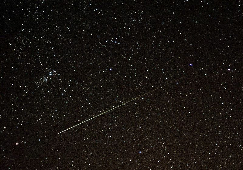 Un meteoro cruzaba el cielo sobre Sieversdorf (Alemania) este domingo 11 de agosto.