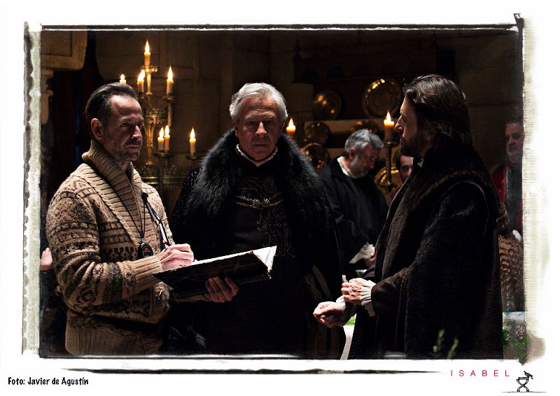 El script de Isabel da las pautas a Juan Messeguer y a Ramón Madaula