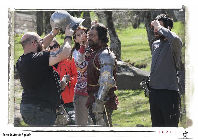 Rodolfo Sancho preparado para ser el rey guerrero que era Fernando