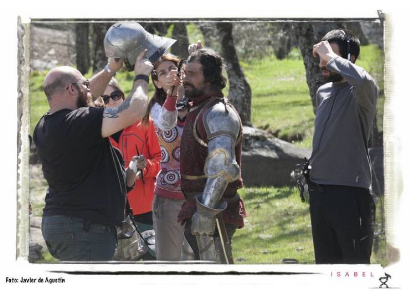 Rodolfo Sancho preparado para ser el rey guerrero que era Fernando