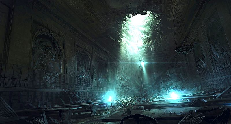 El mundo subterráneo de 'Oblivion'