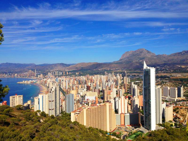 España a ras de cielo - Tú a Mallorca y yo a Beniyork