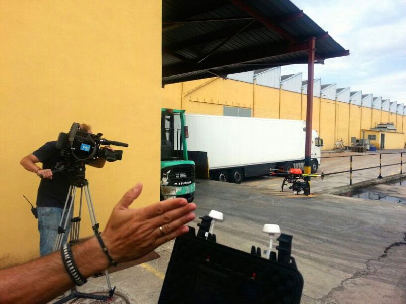 España a ras de cielo - El octocóptero