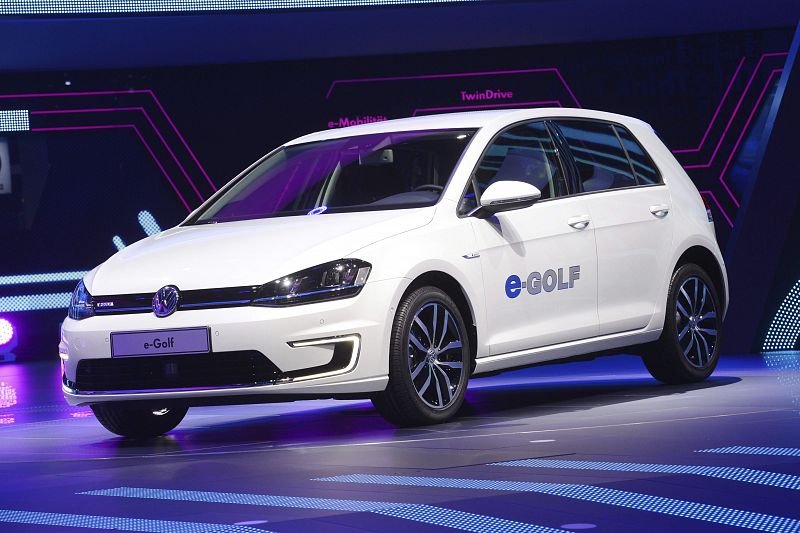 El vehículo eléctrico Volkswagen e-Golf