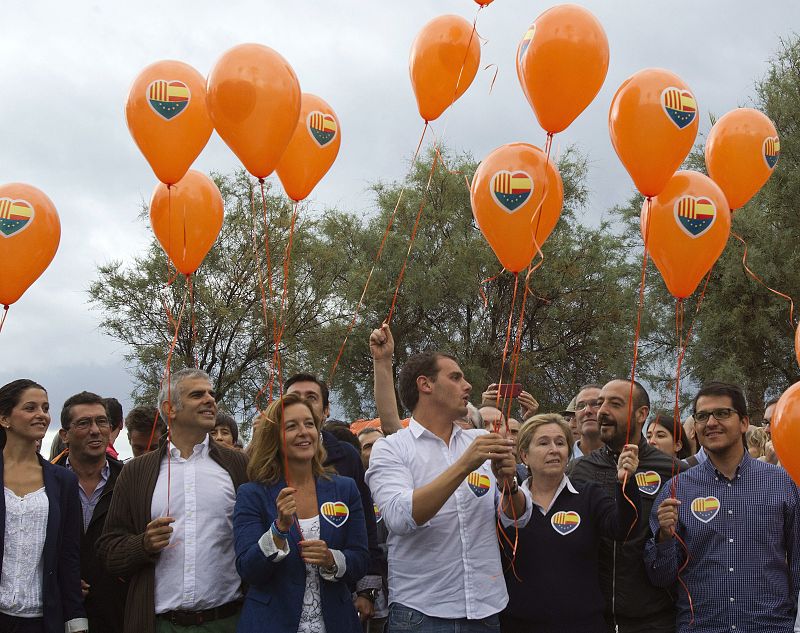 Ciutadans celebra la Diada de Cataluña