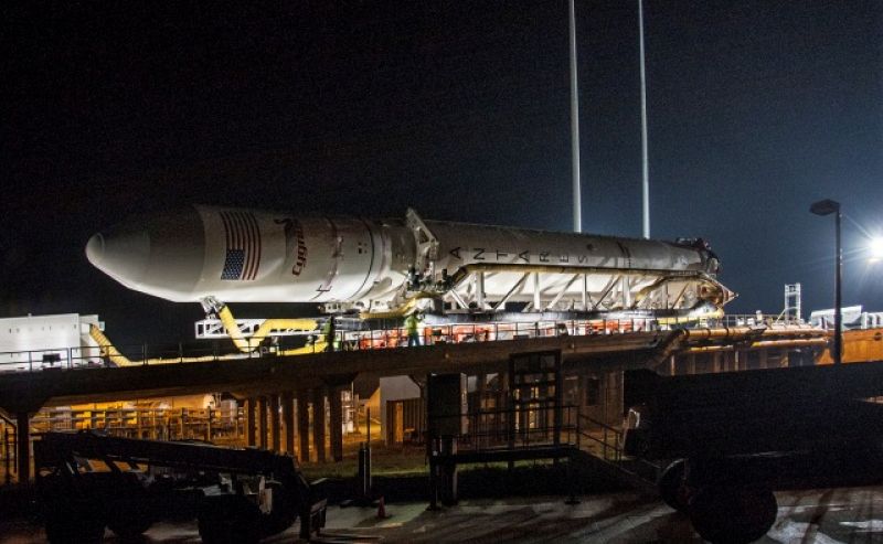 La Cygnus preparada para su envío a Wallops