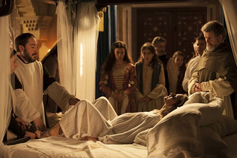 Isabel La Católica de parto