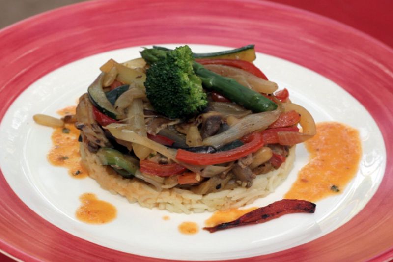 MasterChef Junior - Wok de verduras con curry