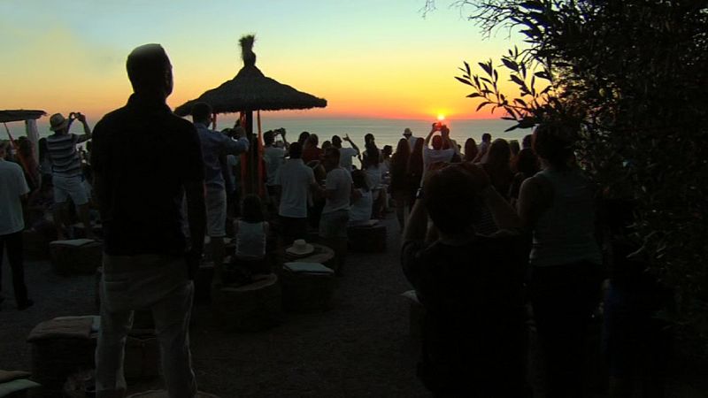 España a ras de cielo - España de noche