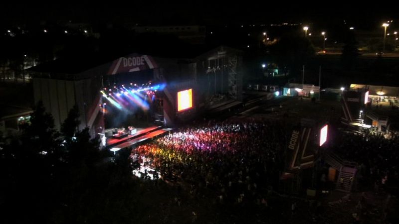 España a ras de cielo - España de noche