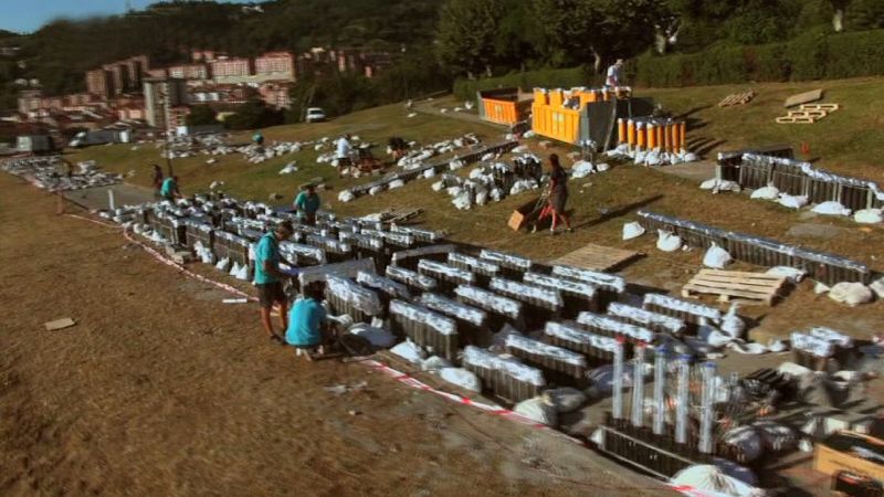 España a ras de cielo - España de noche