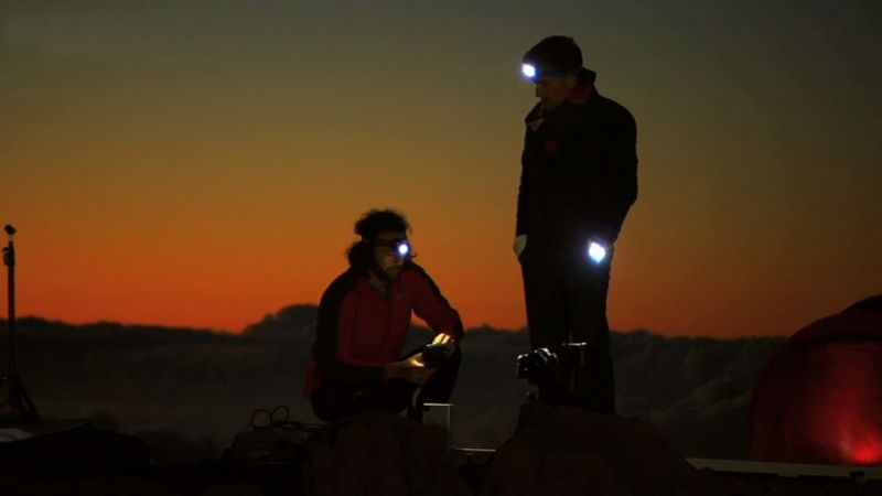España a ras de cielo - España de noche