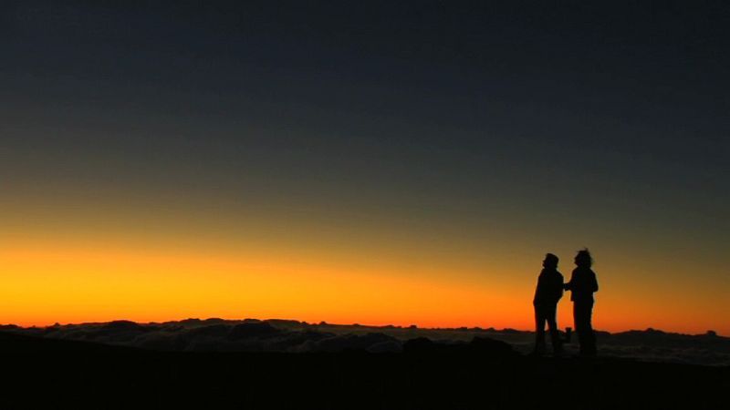 España a ras de cielo - España de noche