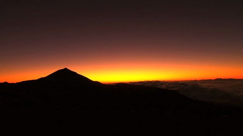 España a ras de cielo - España de noche