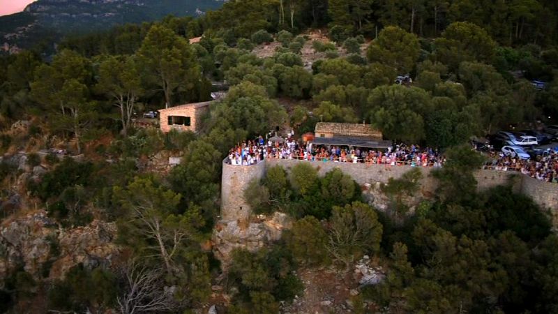 España a ras de cielo - España de noche