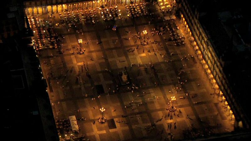 España a ras de cielo - España de noche