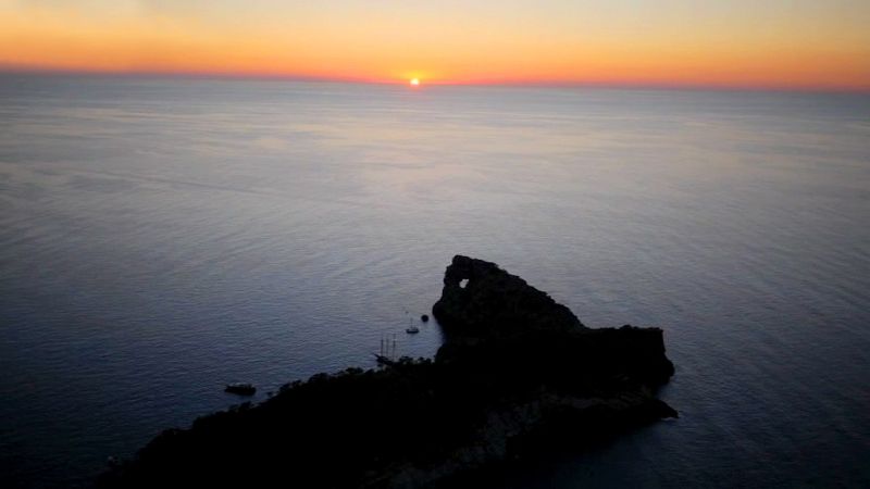 España a ras de cielo - España de noche