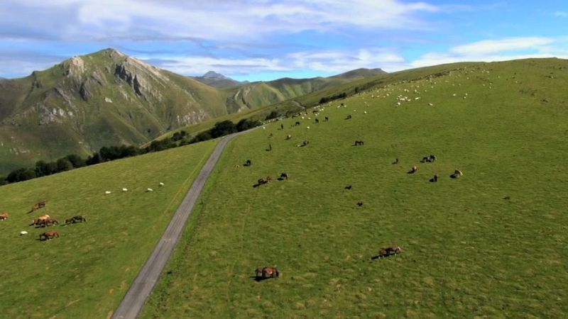 España a ras de cielo - España, de mil colores