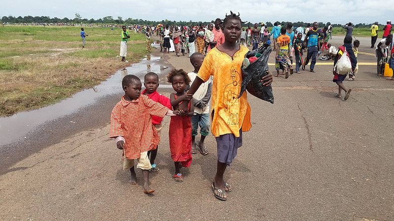 Cuarenta mil personas han cruzado la frontera a la República Democrática del Congo.