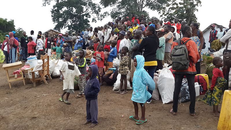 Campamento de refugiados de Mole, a 35 kilómetros de la frontera con la RDC.